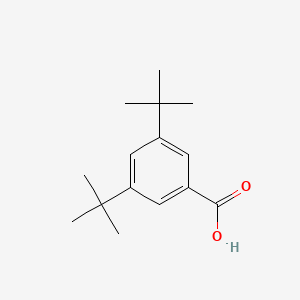 3,5-Di-tert-butylbenzoic acid chemical structure (CAS 16225-26-6)