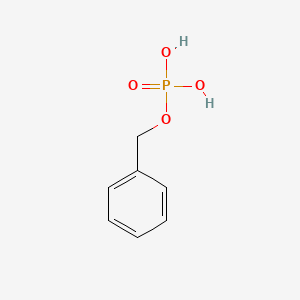 Benzyl dihydrogen phosphate chemical structure (CAS 1623-07-0)