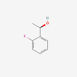 (R)-1-(2-Fluorophenyl)ethanol chemical structure (CAS 162427-79-4)