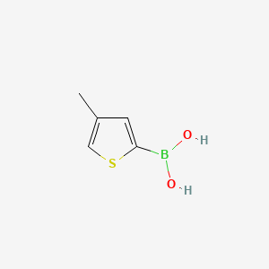 (4-Methylthiophen-2-yl)boronic acid chemical structure (CAS 162607-15-0)