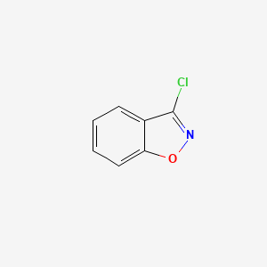 3-Chloro-1,2-benzisoxazole chemical structure (CAS 16263-52-8)