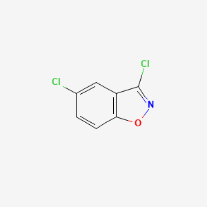3,5-Dichlorobenzo[d]isoxazole chemical structure (CAS 16263-53-9)