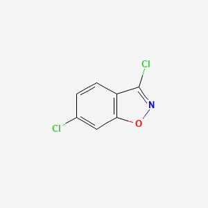 3,6-Dichlorobenzo[d]isoxazole chemical structure (CAS 16263-54-0)