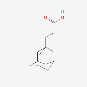 3-(Adamantan-1-yl)propanoic acid chemical structure (CAS 16269-16-2)