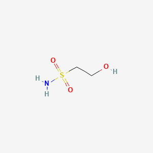 2-Hydroxyethanesulfonamide chemical structure (CAS 162894-76-0)