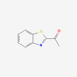 1-(Benzo[d]thiazol-2-yl)ethanone chemical structure (CAS 1629-78-3)