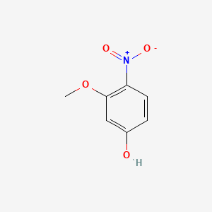 3-Methoxy-4-nitrophenol chemical structure (CAS 16292-95-8)