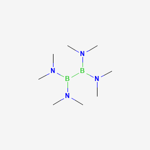 Tetrakis(dimethylamino)diboron chemical structure (CAS 1630-79-1)