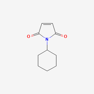 N-Cyclohexylmaleimide chemical structure (CAS 1631-25-0)