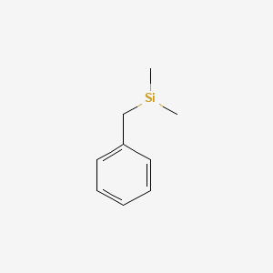 Benzyldimethylsilane chemical structure (CAS 1631-70-5)