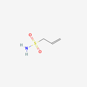 Prop-2-ene-1-sulfonamide chemical structure (CAS 16325-51-2)