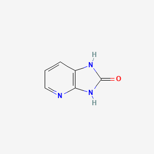 1H-Imidazo[4,5-b]pyridin-2(3H)-one chemical structure (CAS 16328-62-4)