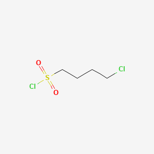 4-Chloro-1-butylsulfonyl Chloride chemical structure (CAS 1633-84-7)