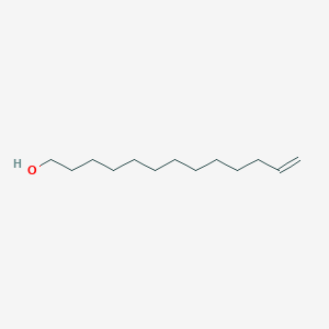 Tridec-12-en-1-ol chemical structure (CAS 16339-75-6)