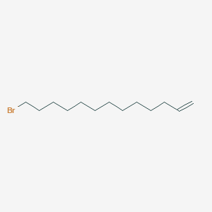 13-Bromotridec-1-ene chemical structure (CAS 16339-76-7)