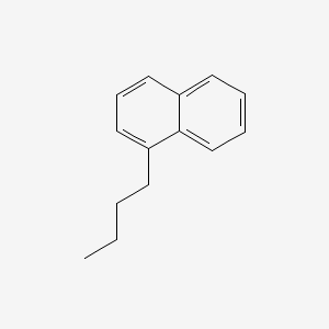 1-Butylnaphthalene chemical structure (CAS 1634-09-9)