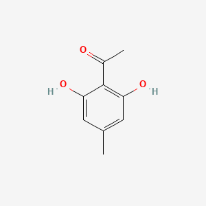 2',6'-Dihydroxy-4'-methylacetophenone chemical structure (CAS 1634-34-0)