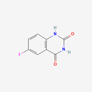 6-Iodoquinazoline-2,4(1H,3H)-dione chemical structure (CAS 16353-27-8)
