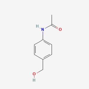 N-(4-(Hydroxymethyl)phenyl)acetamide chemical structure (CAS 16375-88-5)