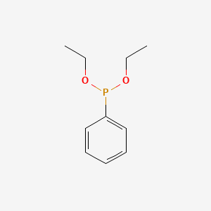 Diethyl phenylphosphonite chemical structure (CAS 1638-86-4)