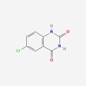 6-Chloroquinazoline-2,4(1H,3H)-dione chemical structure (CAS 1640-60-4)