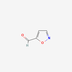 Isoxazole-5-carbaldehyde chemical structure (CAS 16401-14-2)