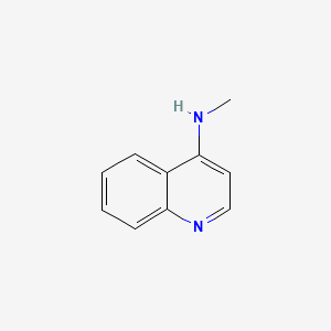 N-Methylquinolin-4-amine chemical structure (CAS 16401-66-4)