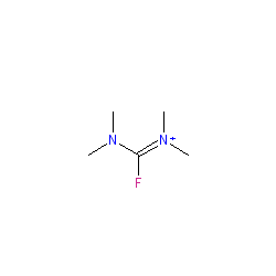 N-((Dimethylamino)fluoromethylene)-N-methylmethanaminium hexafluorophosphate(V) chemical structure (CAS 164298-23-1)