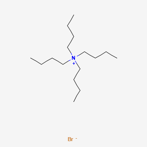 Tetrabutylammonium bromide chemical structure (CAS 1643-19-2)
