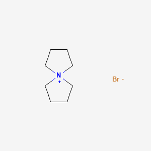 5-Azoniaspiro[4.4]nonane Bromide chemical structure (CAS 16450-38-7)