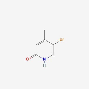 5-Bromo-2-hydroxy-4-methylpyridine chemical structure (CAS 164513-38-6)