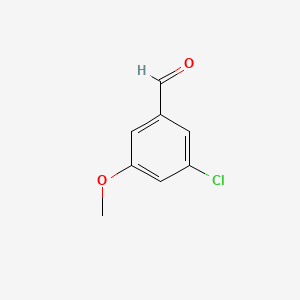 3-Chloro-5-methoxybenzaldehyde chemical structure (CAS 164650-68-4)