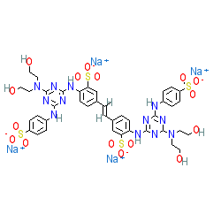 Fluorescent Brightener 220 chemical structure (CAS 16470-24-9)