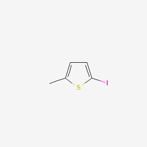 2-Iodo-5-methylthiophene chemical structure (CAS 16494-36-3)
