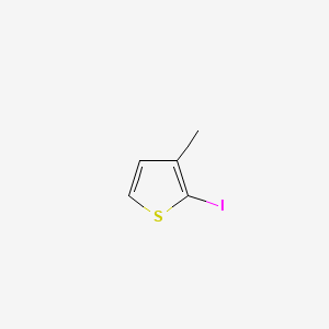 2-Iodo-3-methylthiophene chemical structure (CAS 16494-40-9)