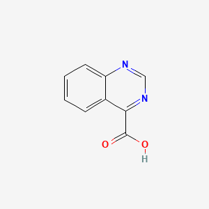4-Quinazolinecarboxylic acid chemical structure (CAS 16499-51-7)