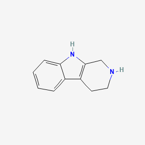 2,3,4,9-Tetrahydro-1H-pyrido[3,4-b]indole chemical structure (CAS 16502-01-5)