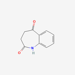 3,4-Dihydrobenzo[b]azepine-2,5-dione chemical structure (CAS 16511-38-9)