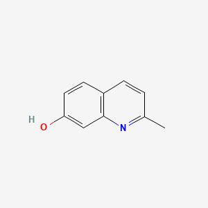 2-Methylquinolin-7-ol chemical structure (CAS 165112-03-8)