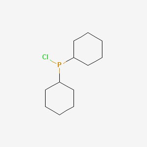 Chlorodicyclohexylphosphine chemical structure (CAS 16523-54-9)