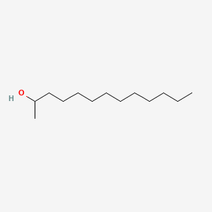 2-Tridecanol chemical structure (CAS 1653-31-2)