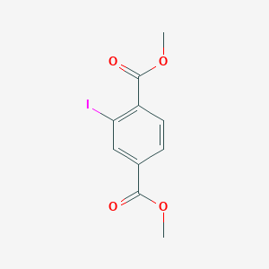 Dimethyl 2-iodoterephthalate chemical structure (CAS 165534-79-2)