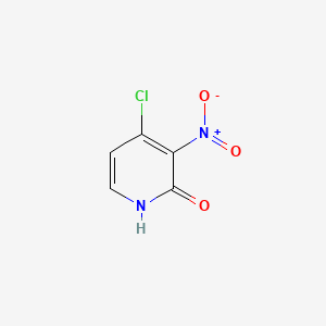 4-Chloro-3-nitro-2(1H)-pyridinone chemical structure (CAS 165547-79-5)