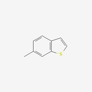 6-Methylbenzo[b]thiophene chemical structure (CAS 16587-47-6)