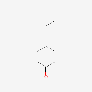4-(tert-Pentyl)cyclohexanone chemical structure (CAS 16587-71-6)
