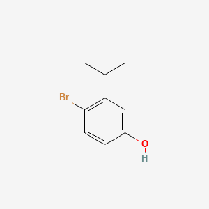 4-Bromo-3-isopropylphenol chemical structure (CAS 16606-29-4)