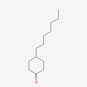 4-Heptylcyclohexanone chemical structure (CAS 16618-75-0)
