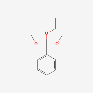 (Triethoxymethyl)benzene chemical structure (CAS 1663-61-2)