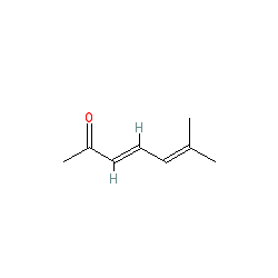 (E)-6-Methylhepta-3,5-dien-2-one chemical structure (CAS 16647-04-4)
