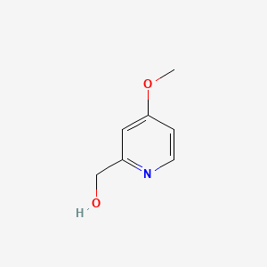 (4-Methoxypyridin-2-yl)methanol chemical structure (CAS 16665-38-6)